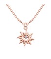 Lovely Sun Silver Necklace SPE-5760